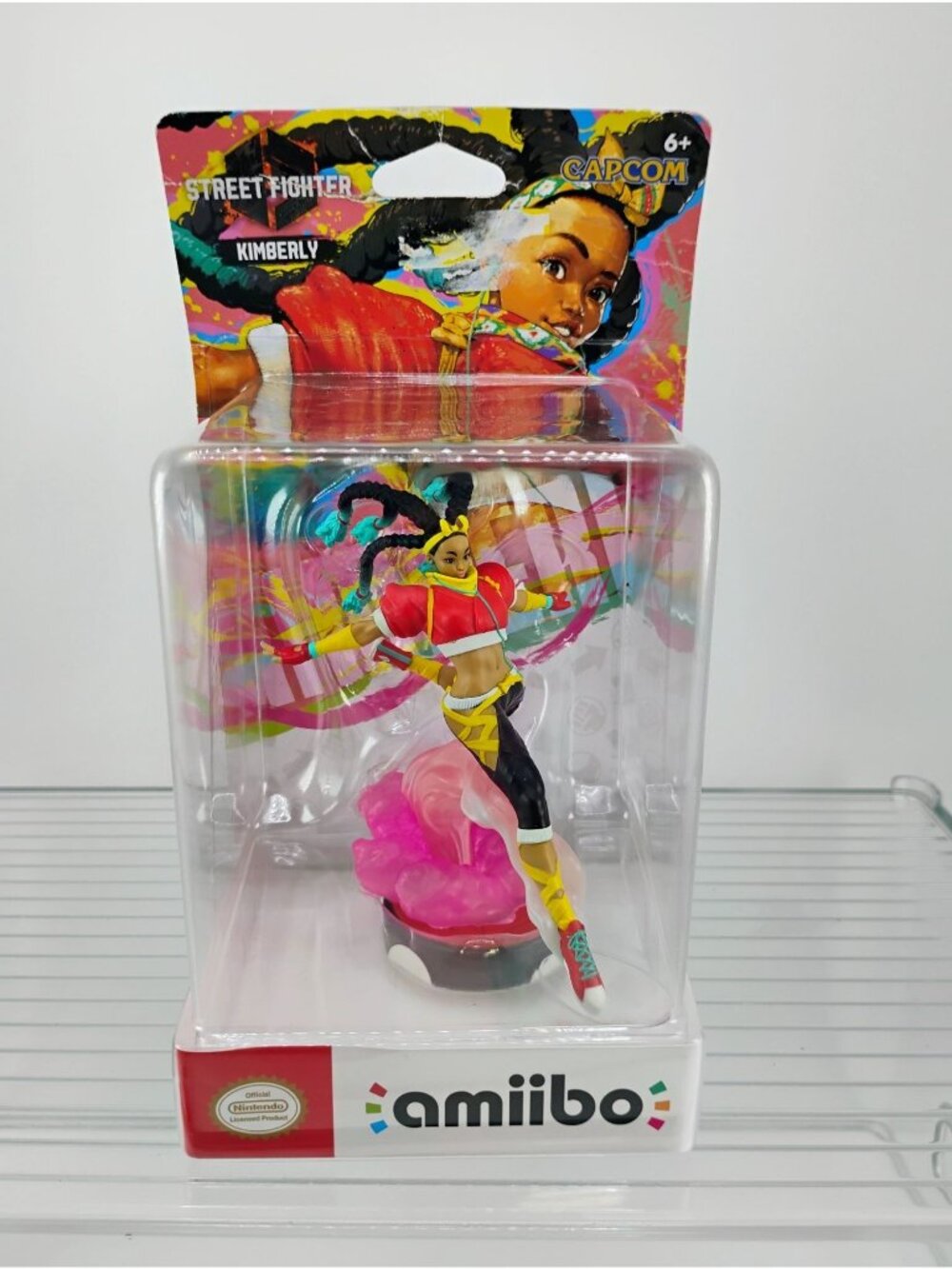Street Fighter Kimberly Capcom Amiibo Figure In Box